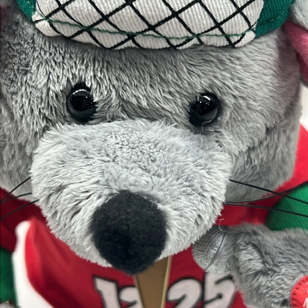 Gemmy Rapping Rodents Christmas Rapping musical Mouse - Picture 12 of 14